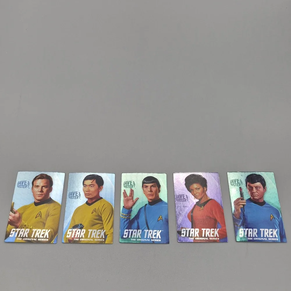 Dave & Busters Star Trek The Original Series Arcade Cards Kirk Spock